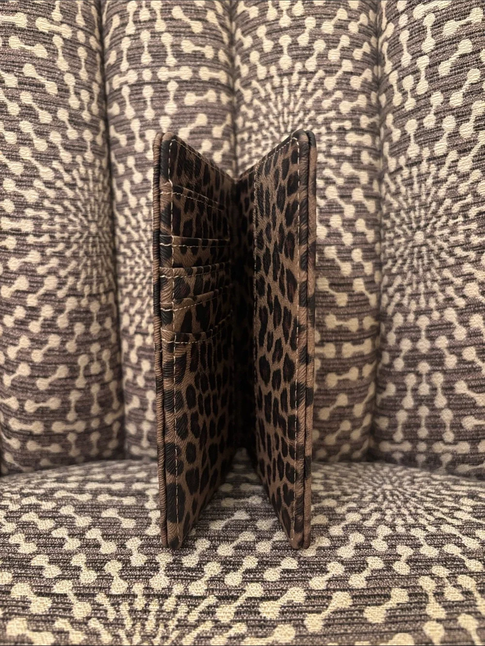 STIL Passport Holder in Cheetah Print New and unused